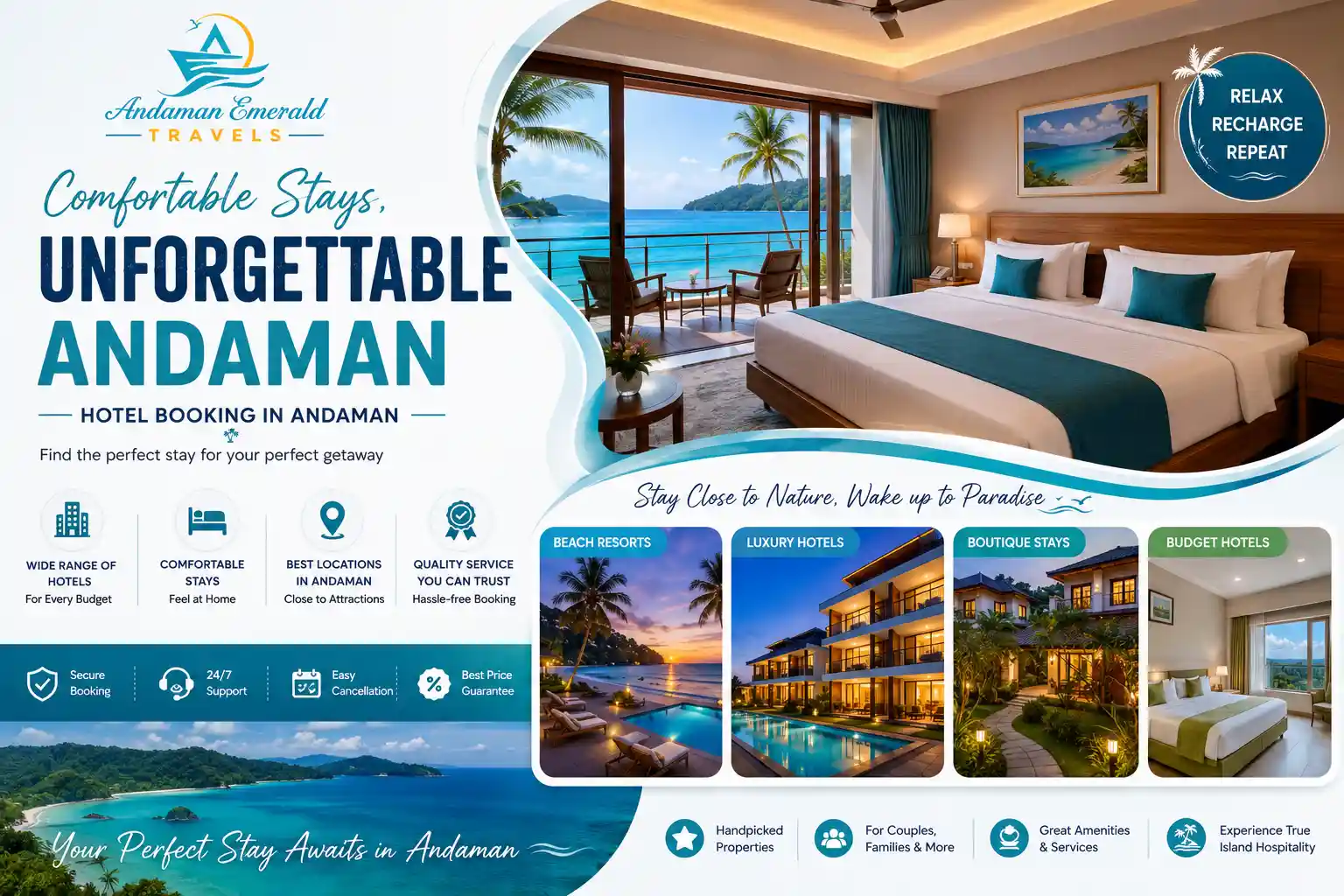 Hotel Booking Agent in Andaman