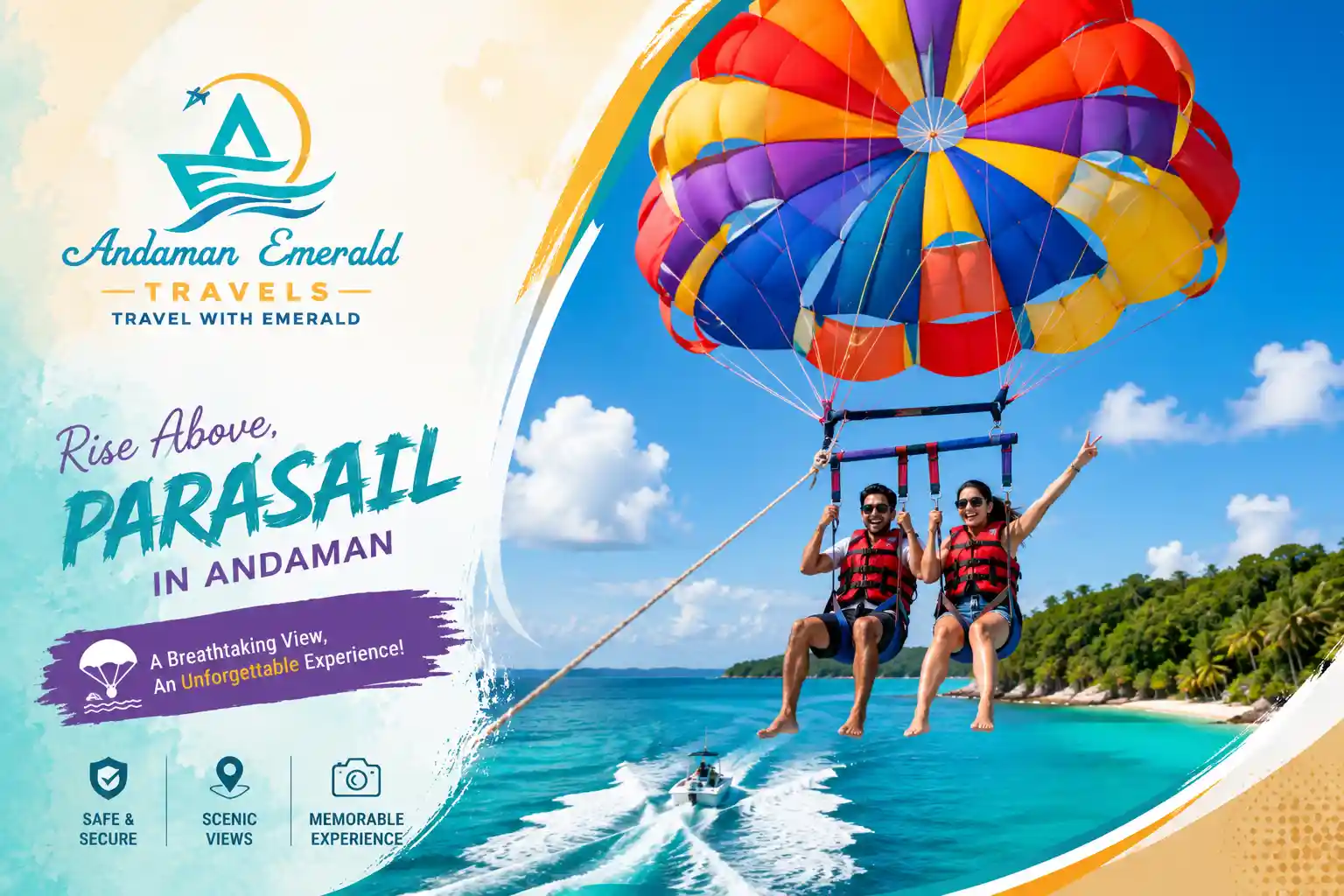 Parasailing Activity in Andaman