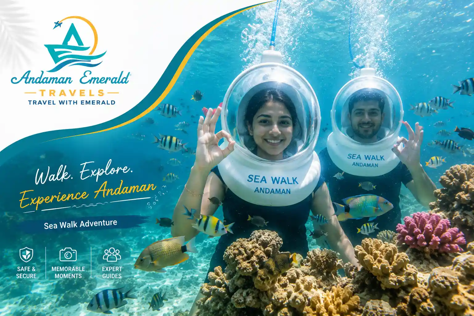 Sea Walk Activity in Andaman