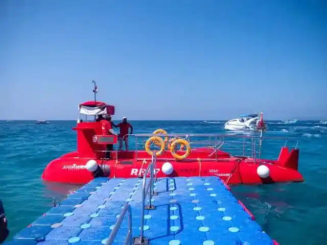 semi submarine in Andaman